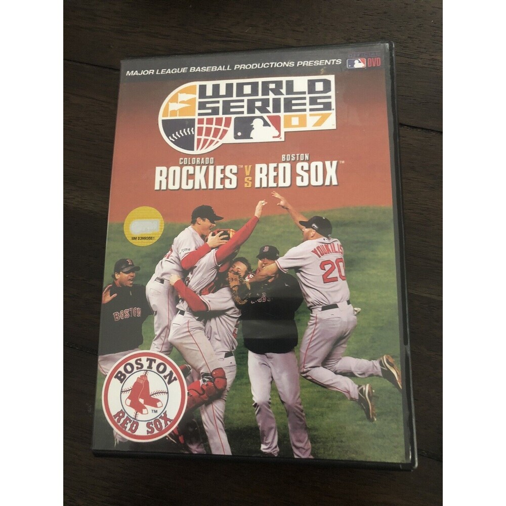 Official 2007 World Series Film DVD MLB Boston Red Sox Colorado Rockies